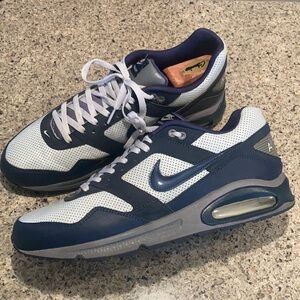 Men’s 13 Air Max Navigate 'Grey Royal Blue' 456977-400 vintage 2011